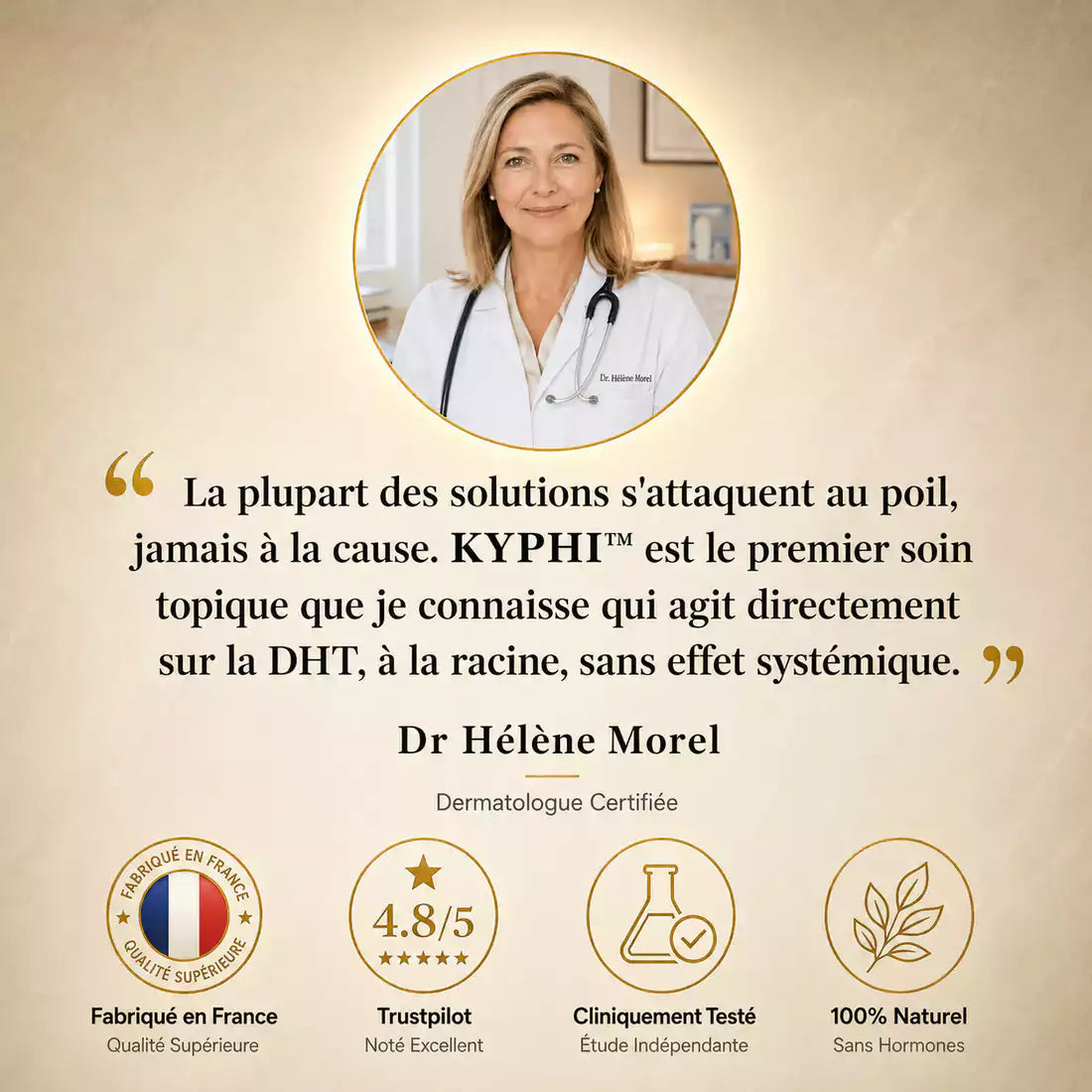 KYPHI™ Sérum Anti-Repousse au Cyperus Rotundus